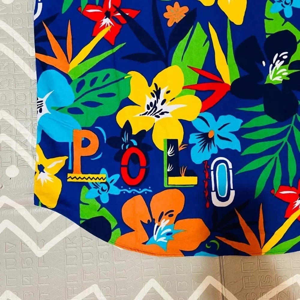 polo Ralph Lauren floral Hawaiian shirt